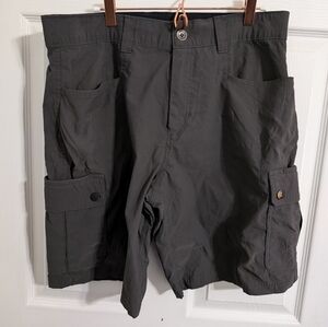 Orvis Mens Shorts Gray Size 34 Hiking Outdoor Fishing Golf Cargo